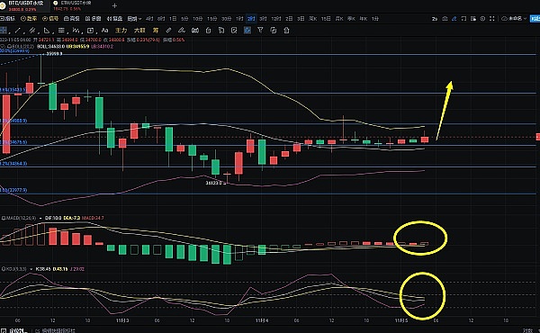 以太坊空单完美收割37点！这就是我们的实力！
